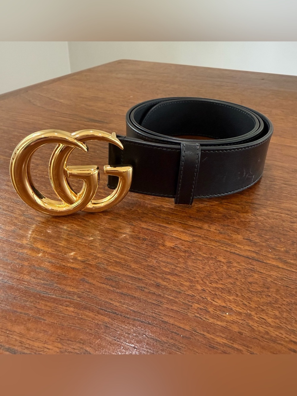 Authentic Gucci GG Marmont Wide Belt